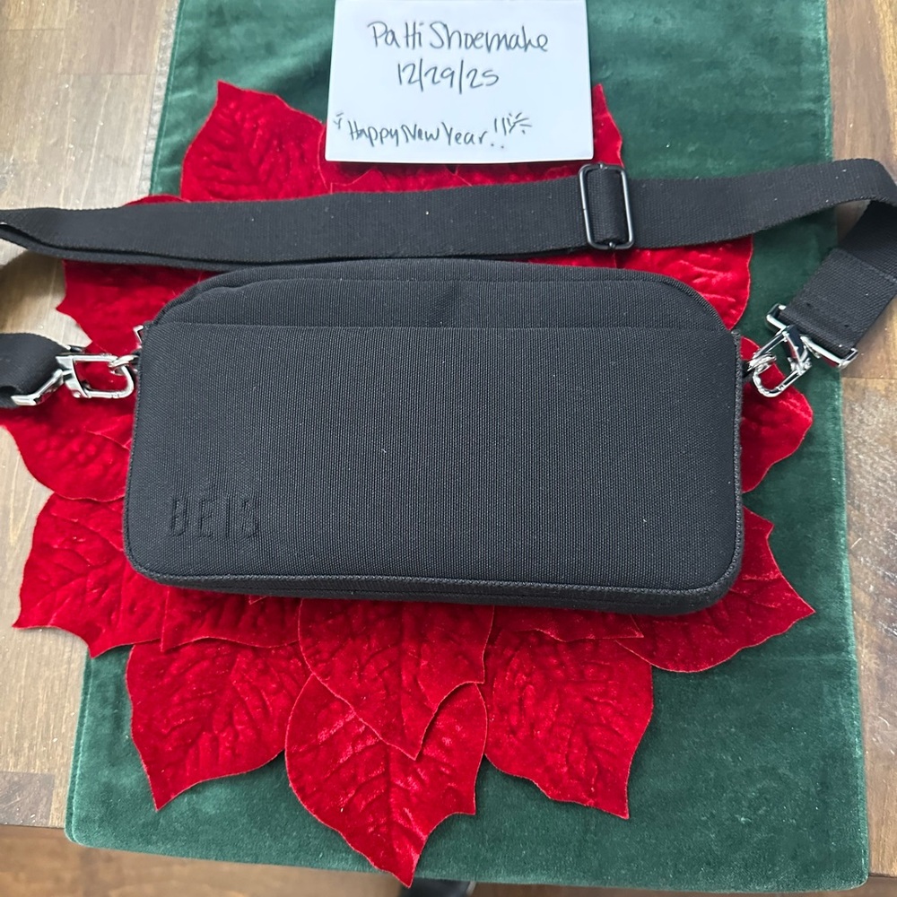 BEIS Black Crossbody Bag